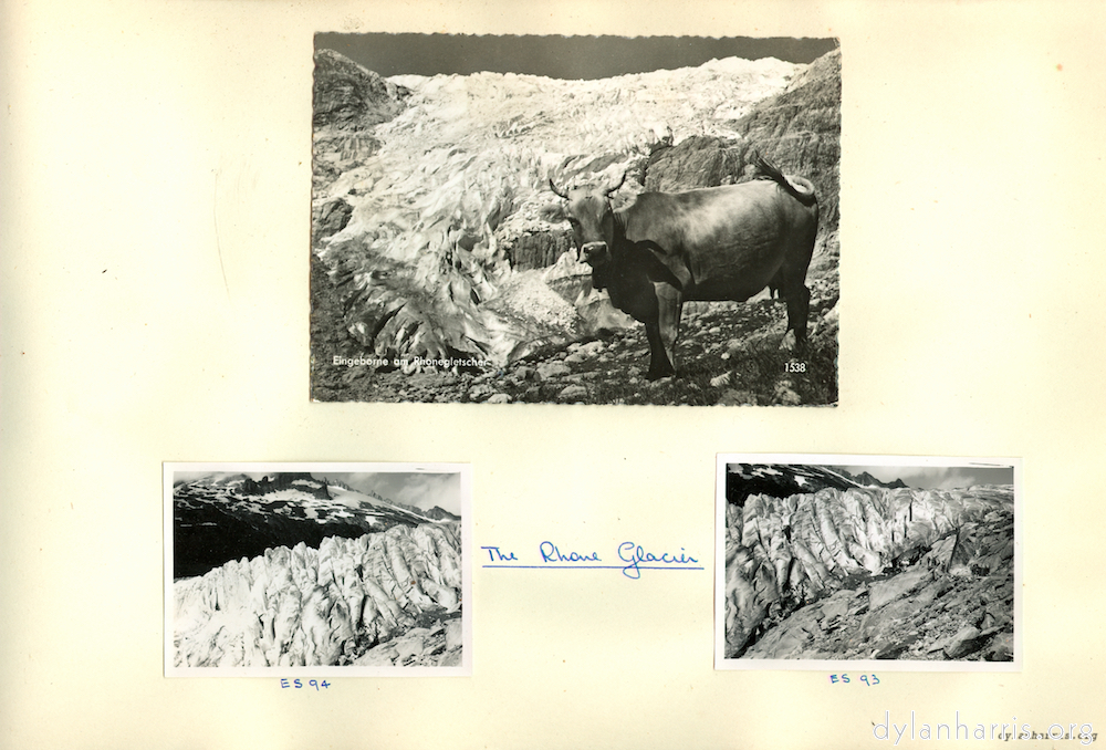 image: The Rhone Glacier