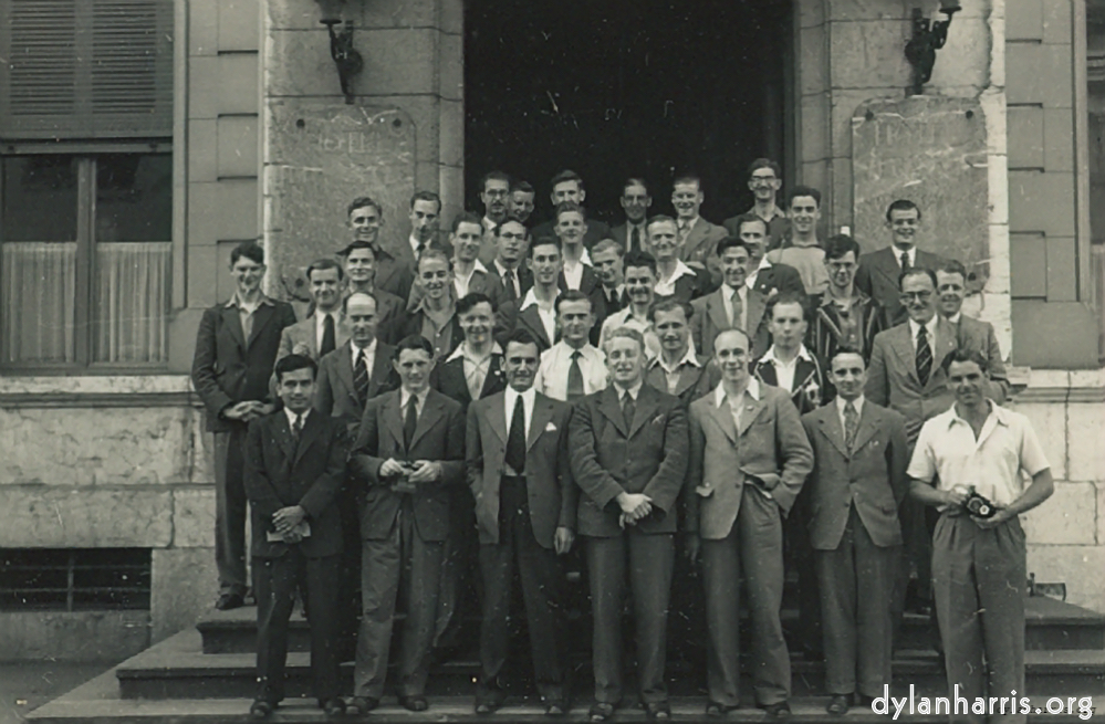 image: The I.E.E. Party, Hotel Terminus, Neuch&acirc;tel, 28 August 1948.