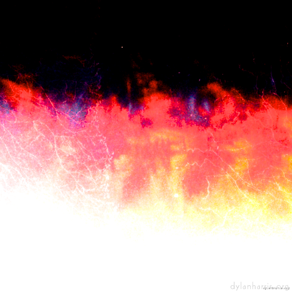image: This is &lsquo;fire (xxvi) 1&rsquo;.