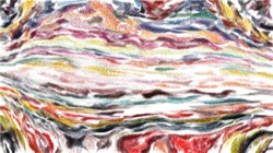 image: image from raised rough strokes